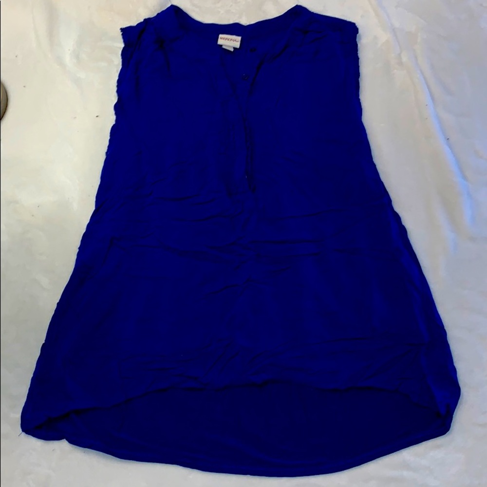 Merona blue tank